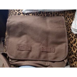 Classic Vintage Messenger Bag - Original Heavyweight Cotton Canvas Shoulder Bag
